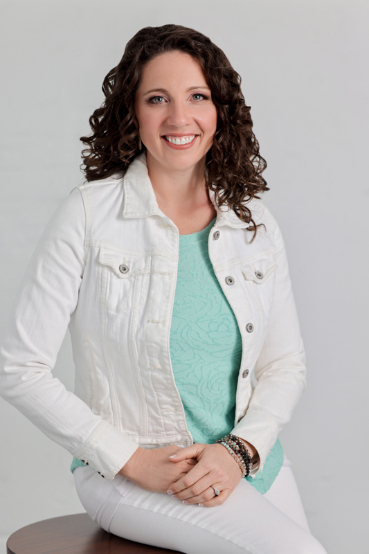business woman in jeans